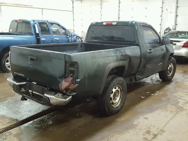 1GCDT148858111600 - 2005 CHEVROLET COLORADO GREEN photo 4