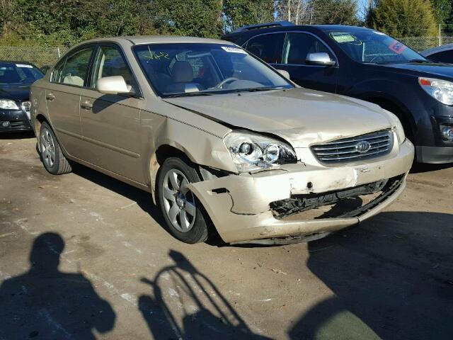 KNAGE123685268530 - 2008 KIA OPTIMA LX TAN photo 1