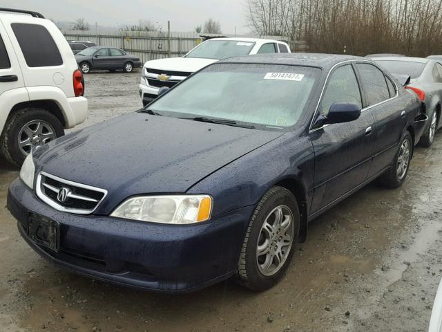 19UUA5664YA045957 - 2000 ACURA 3.2TL BLUE photo 2