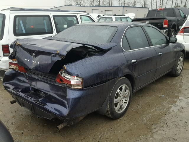 19UUA5664YA045957 - 2000 ACURA 3.2TL BLUE photo 4