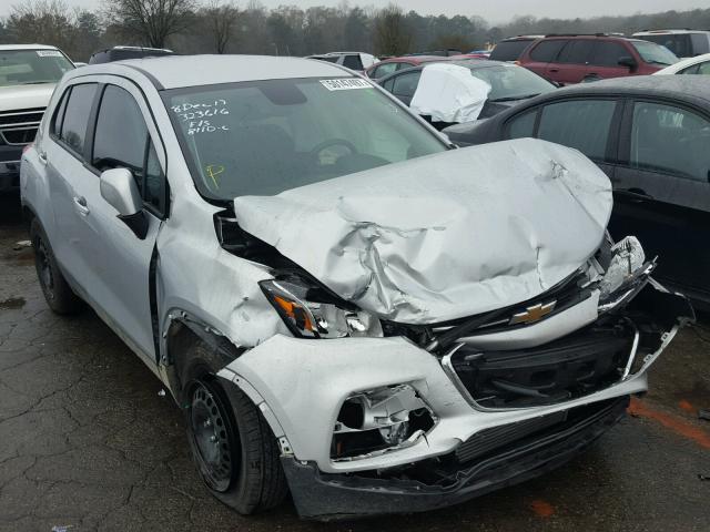 3GNCJKSB4HL229792 - 2017 CHEVROLET TRAX LS SILVER photo 1