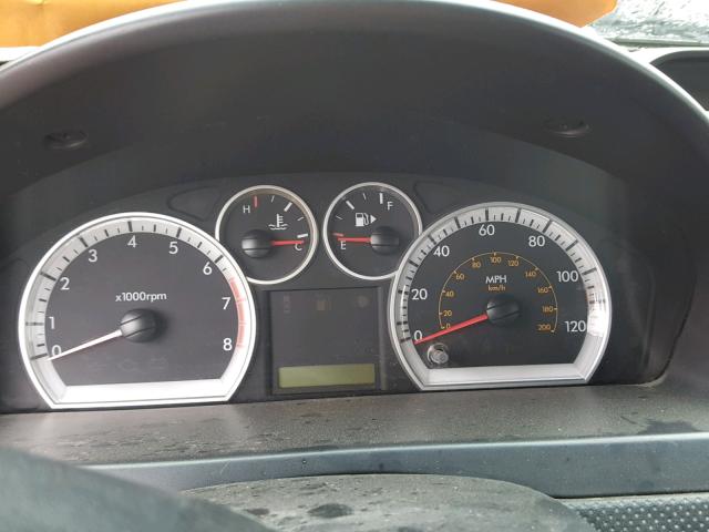 KL1TD56EX9B635365 - 2009 CHEVROLET AVEO LS SILVER photo 8