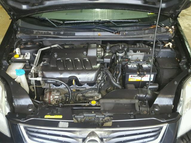 3N1AB6AP3AL726150 - 2010 NISSAN SENTRA 2.0 BLACK photo 7