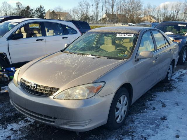 4T1BE30K43U150571 - 2003 TOYOTA CAMRY LE BEIGE photo 2