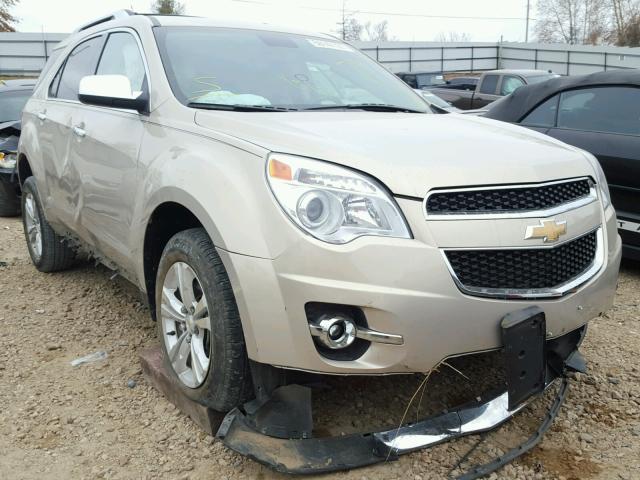 2GNALFEK7C1273218 - 2012 CHEVROLET EQUINOX LT BEIGE photo 1