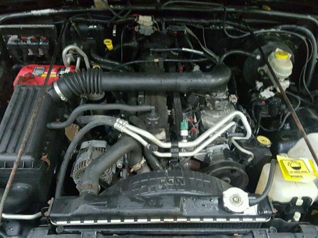 1J4FA39S25P345584 - 2005 JEEP WRANGLER X BLACK photo 7