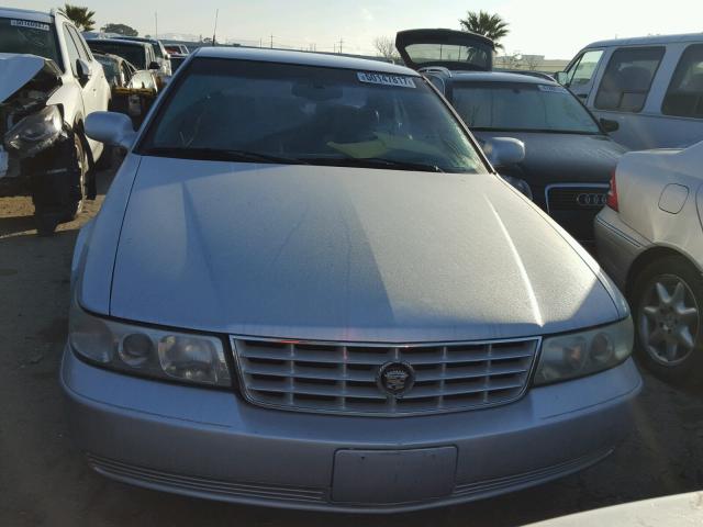 1G6KS54Y71U147820 - 2001 CADILLAC SEVILLE SL SILVER photo 9