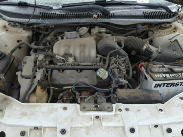 1FALP51U8TG248716 - 1996 FORD TAURUS G WHITE photo 7