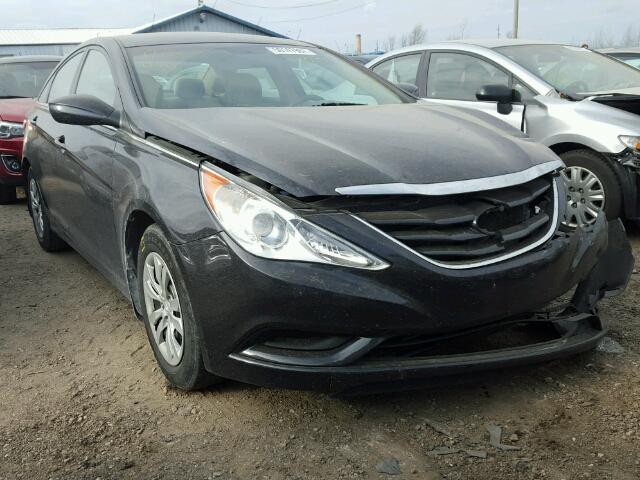 5NPEB4AC8BH098734 - 2011 HYUNDAI SONATA GLS BLACK photo 1