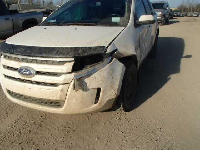 2FMDK4JC9EBB31845 - 2014 FORD EDGE SEL WHITE photo 9