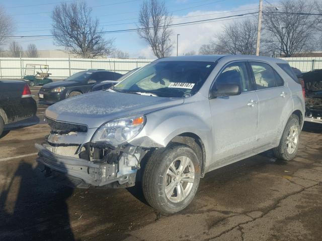 2GNALBEK3D1254112 - 2013 CHEVROLET EQUINOX LS GRAY photo 2