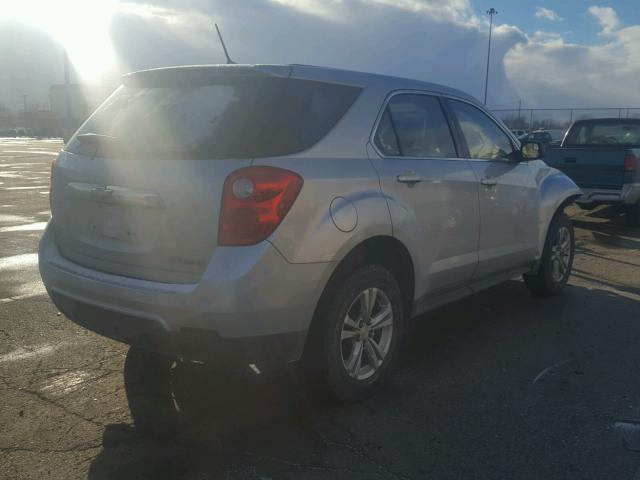 2GNALBEK3D1254112 - 2013 CHEVROLET EQUINOX LS GRAY photo 4