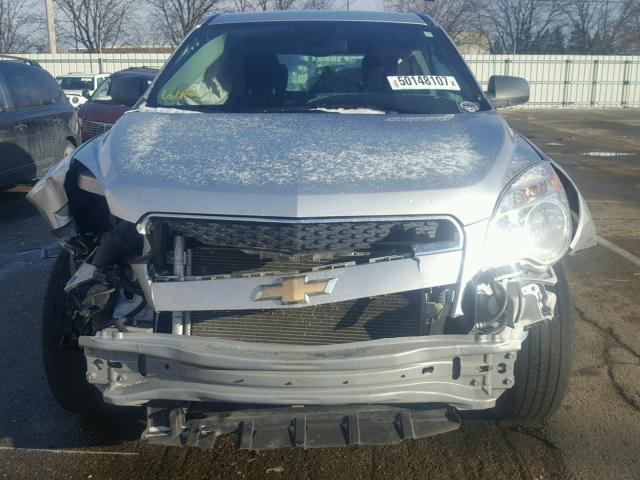 2GNALBEK3D1254112 - 2013 CHEVROLET EQUINOX LS GRAY photo 9