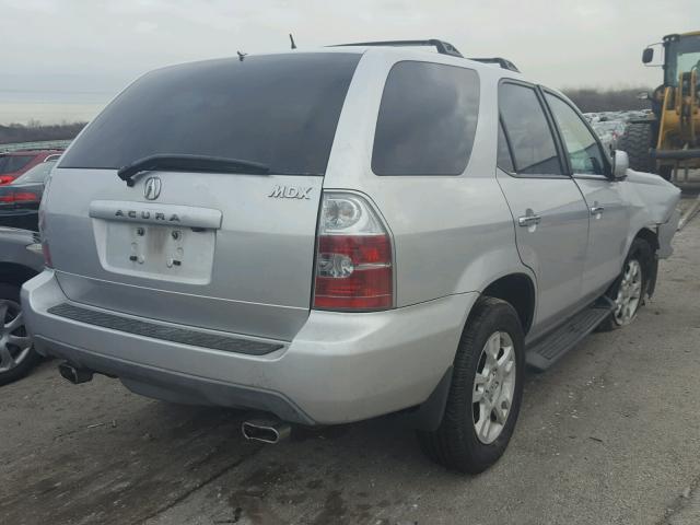 2HNYD18925H524005 - 2005 ACURA MDX TOURIN SILVER photo 4