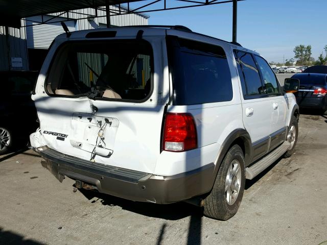 1FMEU17W74LB85920 - 2004 FORD EXPEDITION WHITE photo 4