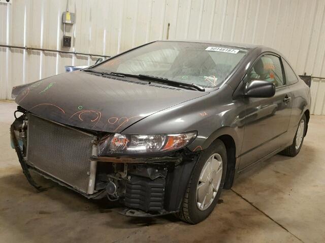 2HGFG1B3XAH007541 - 2010 HONDA CIVIC DX-G GRAY photo 2