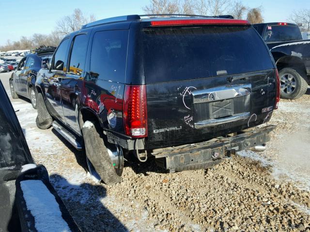 1GKFK63847J201434 - 2007 GMC YUKON DENA BLACK photo 3