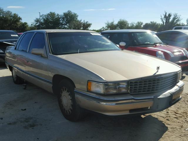 1G6KD52Y5TU279362 - 1996 CADILLAC DEVILLE GOLD photo 1