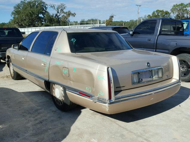 1G6KD52Y5TU279362 - 1996 CADILLAC DEVILLE GOLD photo 3