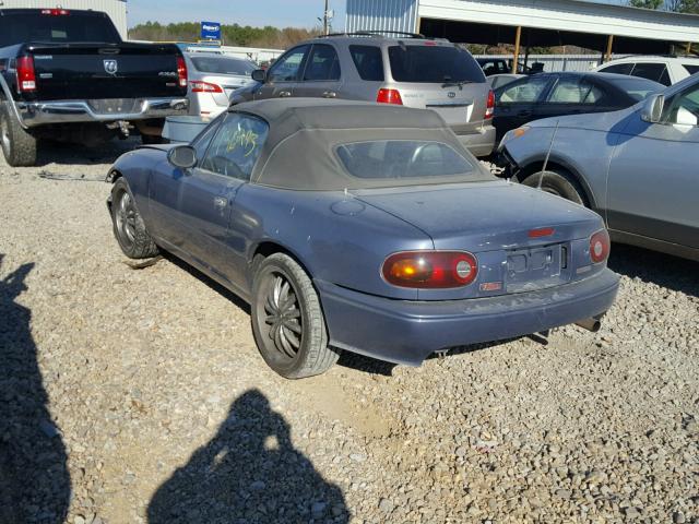 JM1NA3537V0724122 - 1997 MAZDA MX-5 MIATA BLUE photo 3