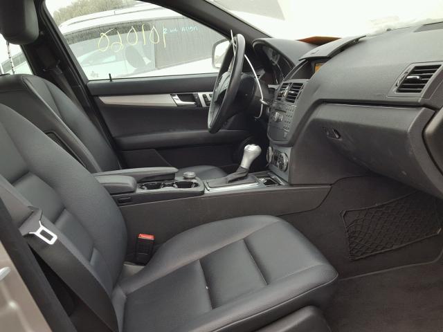 WDDGF54X09R071716 - 2009 MERCEDES-BENZ C 300 银色 照片 5