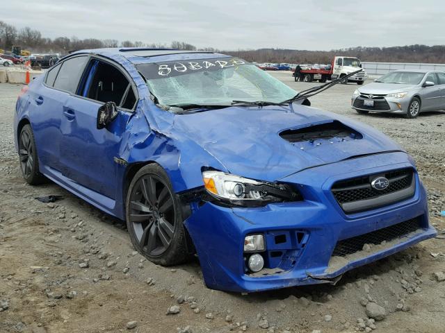 JF1VA1E63G9804388 - 2016 SUBARU WRX PREMIU BLUE photo 1