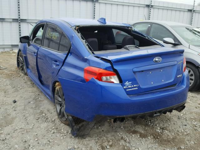 JF1VA1E63G9804388 - 2016 SUBARU WRX PREMIU BLUE photo 3