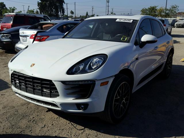 WP1AB2A52FLB68622 - 2015 PORSCHE MACAN S WHITE photo 2