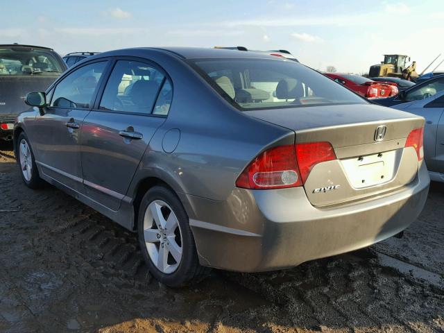1HGFA16817L074550 - 2007 HONDA CIVIC EX ნაცრისფერი ფოტო 3