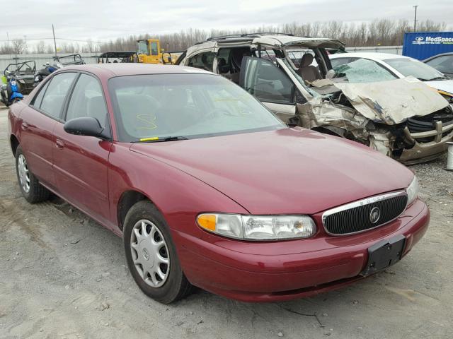 2G4WS52JX31256299 - 2003 BUICK CENTURY CU MAROON photo 1