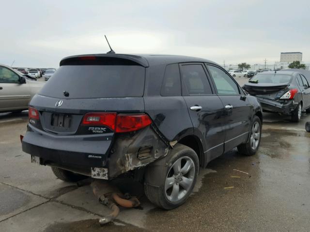 5J8TB18287A013930 - 2007 ACURA RDX BLACK photo 4