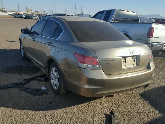 JHMCP26488C070241 - 2008 HONDA ACCORD LXP GOLD photo 3