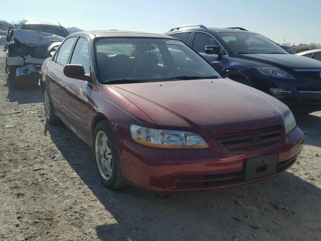 1HGCG16581A052023 - 2001 HONDA ACCORD EX MAROON photo 1