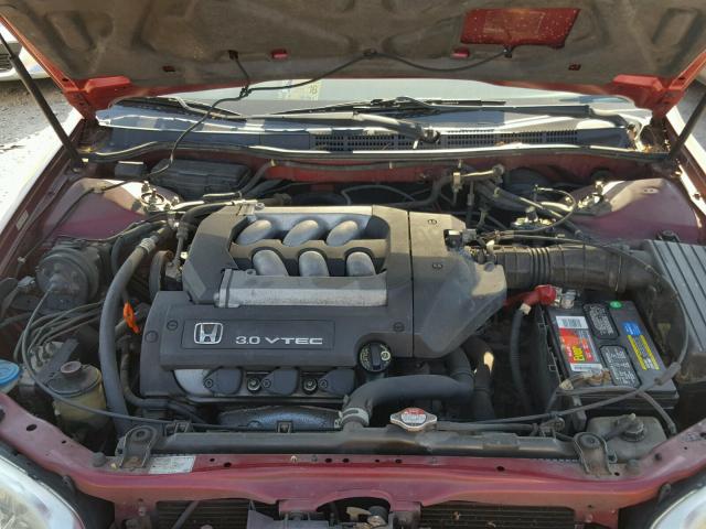 1HGCG16581A052023 - 2001 HONDA ACCORD EX MAROON photo 7