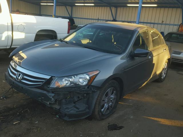 1HGCP2F67CA229954 - 2012 HONDA ACCORD SE GRAY photo 2