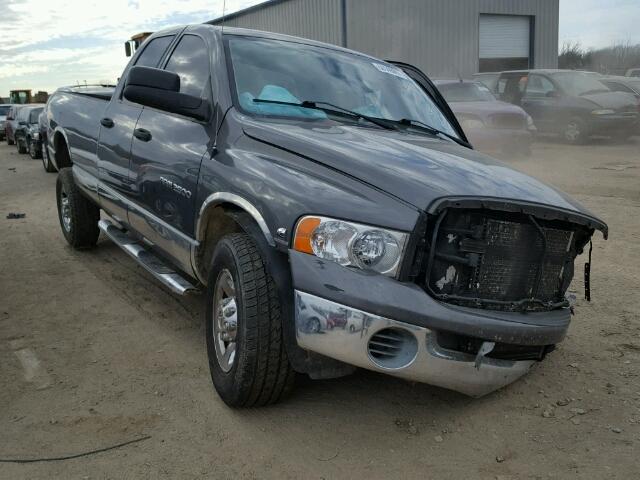 3D7KA28633G716701 - 2003 DODGE RAM 2500 S CHARCOAL photo 1