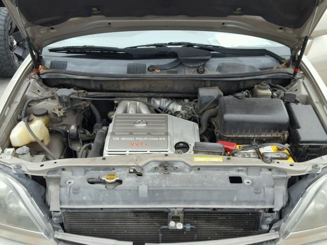 JT6GF10U2X0028339 - 1999 LEXUS RX 300 BEIGE photo 7