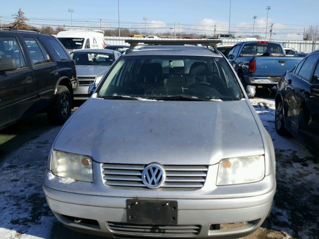 WVWSP61J03W493839 - 2003 VOLKSWAGEN JETTA GLS SILVER photo 9