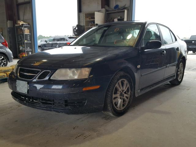 YS3FD49Y271104839 - 2007 SAAB 9-3 2.0T BLUE photo 2