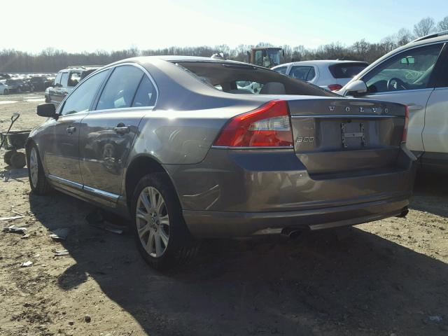 YV1940AS9B1138655 - 2011 VOLVO S80 3.2 GRAY photo 3