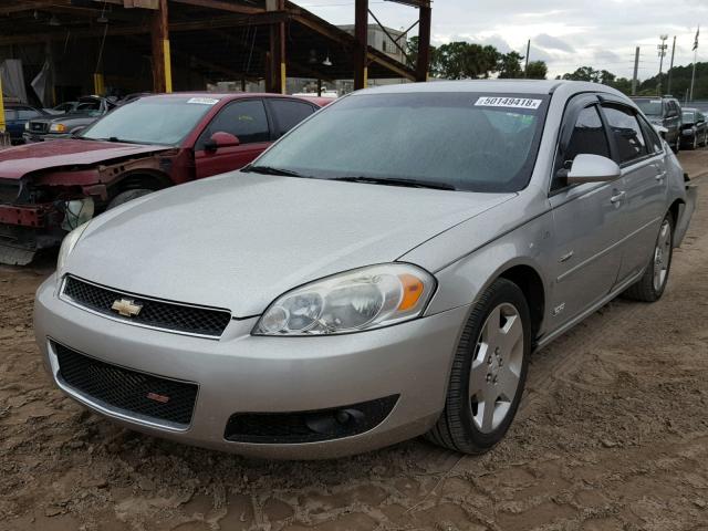 2G1WD58C481205288 - 2008 CHEVROLET IMPALA SUP SILVER photo 2