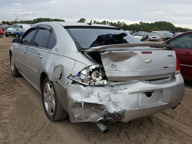 2G1WD58C481205288 - 2008 CHEVROLET IMPALA SUP 银色 照片 3