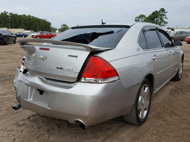 2G1WD58C481205288 - 2008 CHEVROLET IMPALA SUP 银色 照片 4