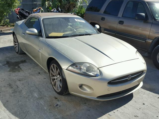 SAJWA44BX75B18536 - 2007 JAGUAR XK BEIGE photo 1