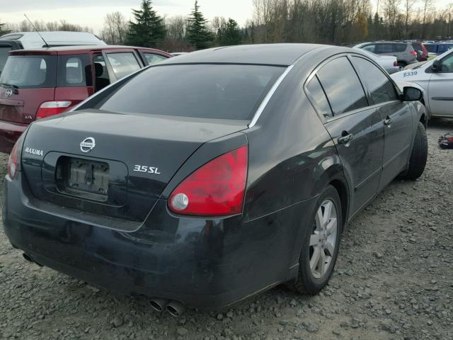 1N4BA41E46C862674 - 2006 NISSAN MAXIMA SE BLACK photo 4