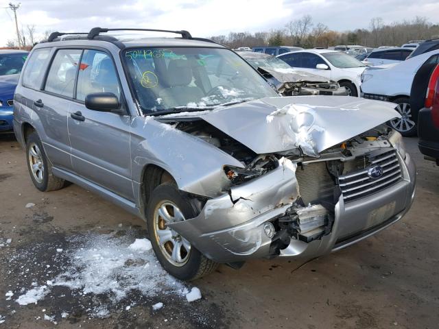 JF1SG63637G746750 - 2007 SUBARU FORESTER 2 SILVER photo 1