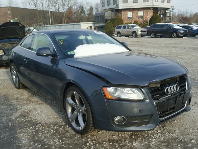 WAUDK78T89A039815 - 2009 AUDI A5 QUATTRO GRAY photo 1