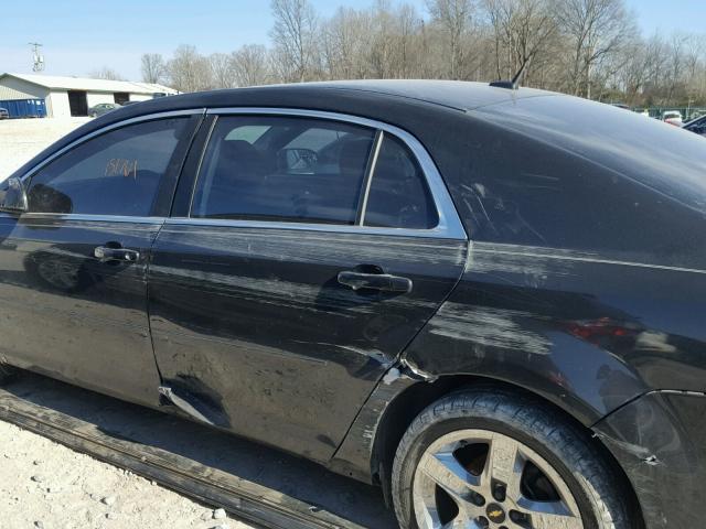 1G1ZH57B28F297133 - 2008 CHEVROLET MALIBU 1LT 黑色 照片 9