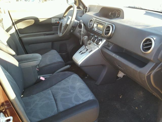 JTLZE4FE4B1133039 - 2011 TOYOTA SCION XB 栗色 照片 5