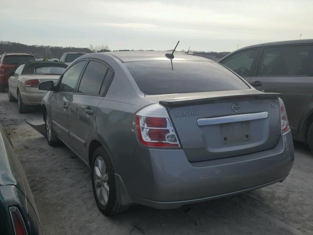 3N1AB6AP5BL638878 - 2011 NISSAN SENTRA 2.0 SILVER photo 3